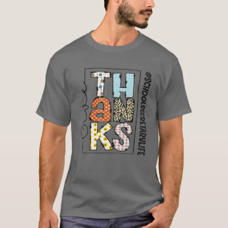 Happy Hanksmas Schoolsecretaris Life Thanksgi T-shirt