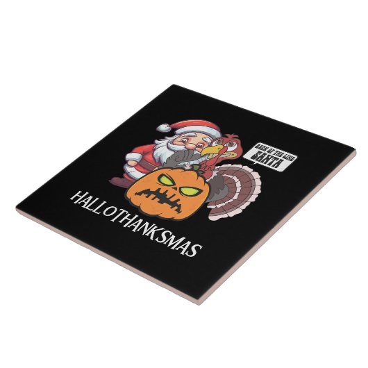 Happy Hanksmas Tegeltje (Zijkant)