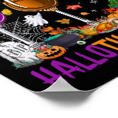 Happy Hanksmas Wine Halloween Thanksgiving C Poster (Hoek)