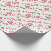 Happy Hannukah Cadeaupapier (Hoek)