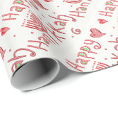 Happy Hannukah Cadeaupapier (Rol Hoek)