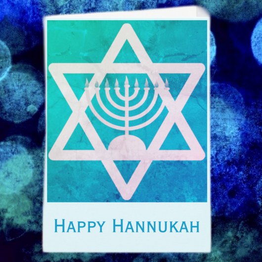 Happy Hannukah Feestdagen Kaart