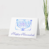 Happy Hannukah Feestdagen Kaart (Voorkant)