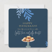 Happy Hannukah Kaart (Achterkant)