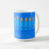 Happy Hannukah Mug Koffiemok (Voorkant rechts)