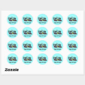 Happy Hannukah Stickers (Vel)