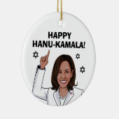 Happy Hanu-Kamala Keramisch Ornament (Rechts)