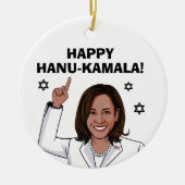 Happy Hanu-Kamala Keramisch Ornament (Voorkant)