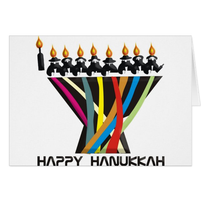 Happy Hanukkah (Voorkant Horizontaal)