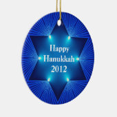 Happy Hanukkah 2012 Ornament (Rechts)