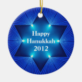 Happy Hanukkah 2012 Ornament (Voorkant)