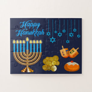 Happy Hanukkah 30 stukken Legpuzzel