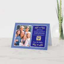 Happy Hanukkah. Aangepaste foto