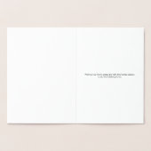 Happy Hanukkah aangepaste moderne scripttypografie Folie Kaarten (Binnen)