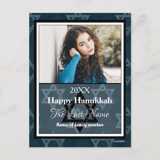 Happy Hanukkah Afbeelding Briefkaart (Voorkant)
