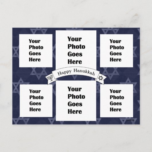 Happy Hanukkah Afbeelding Briefkaart HAMbWG (Voorkant)
