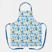 Happy Hanukkah Apron Schort (Voorkant)