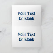 Happy Hanukkah - Aurora Borealis Feestdagen Kaart (Binnen)