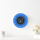 Happy Hanukkah - Beautiful design Round Clock Ronde Klok (Huis)
