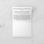 Happy Hanukkah! Bedankkaart (Binnen)