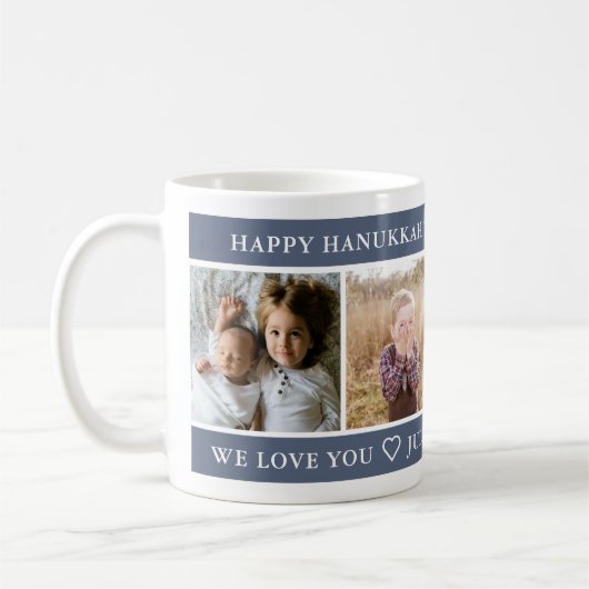 Happy Hanukkah Best mam Custom Koffiemok (Links)