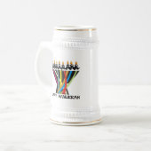 Happy Hanukkah Bierpul (Voorkant links)