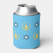 Happy Hanukkah Blikjeskoeler (Blikje Voorkant)