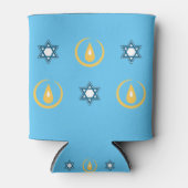 Happy Hanukkah Blikjeskoeler (Voorkant)