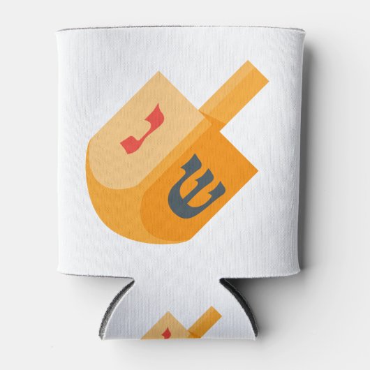 Happy Hanukkah Blikjeskoeler (Voorkant)