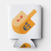 Happy Hanukkah Blikjeskoeler (Achterkant)