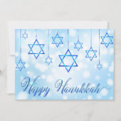 Happy Hanukkah Blue Star van David (Voorkant)
