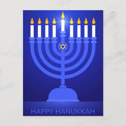 Happy Hanukkah Briefkaart (Voorkant)