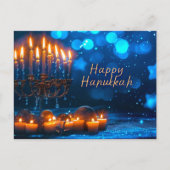 Happy Hanukkah Briefkaart (Voorkant)