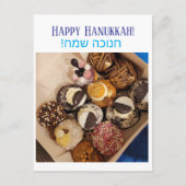 Happy Hanukkah briefkaart (Voorkant)