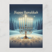 Happy Hanukkah Briefkaart (Voorkant)