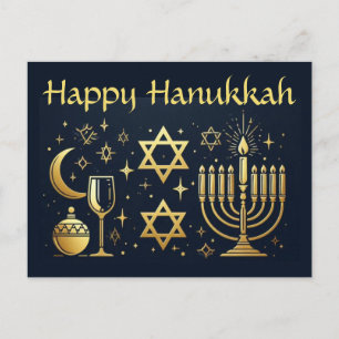 Happy Hanukkah Briefkaart