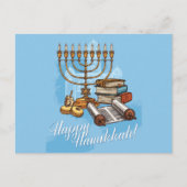Happy Hanukkah Briefkaart (Voorkant)
