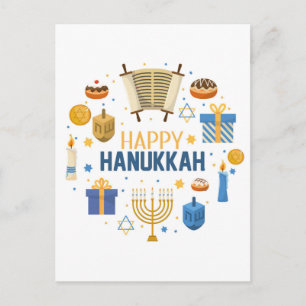 Happy Hanukkah Briefkaart