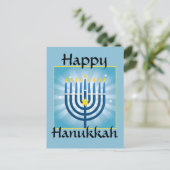 Happy Hanukkah Briefkaart (Staand voorkant)