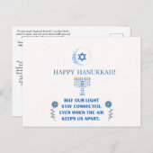 Happy Hanukkah! Briefkaart (Voorkant / Achterkant)