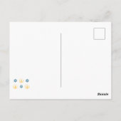 Happy Hanukkah Briefkaart (Achterkant)