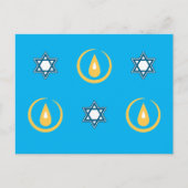 Happy Hanukkah Briefkaart (Voorkant)