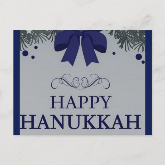 Happy Hanukkah Briefkaart (Voorkant)