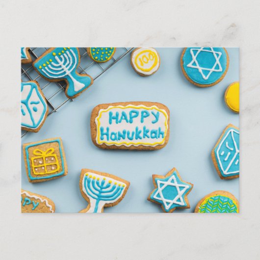 Happy Hanukkah Briefkaart (Voorkant)