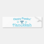 happy hanukkah bumpersticker (Voorkant)