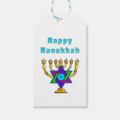 Happy Hanukkah Cadeaulabel (Voorkant)