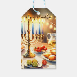 Happy Hanukkah Cadeaulabel