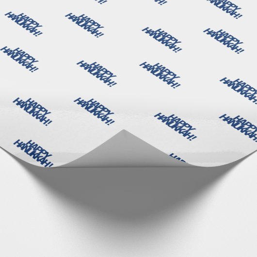 Happy Hanukkah! Cadeaupapier (Hoek)