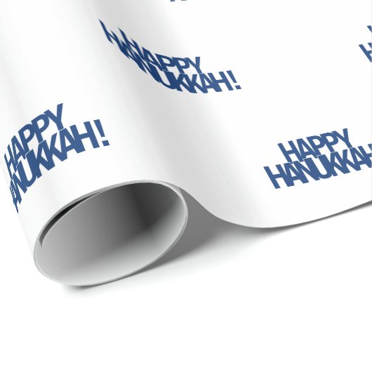 Happy Hanukkah! Cadeaupapier (Rol Hoek)