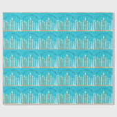 Happy Hanukkah Cadeaupapier (Vlak)